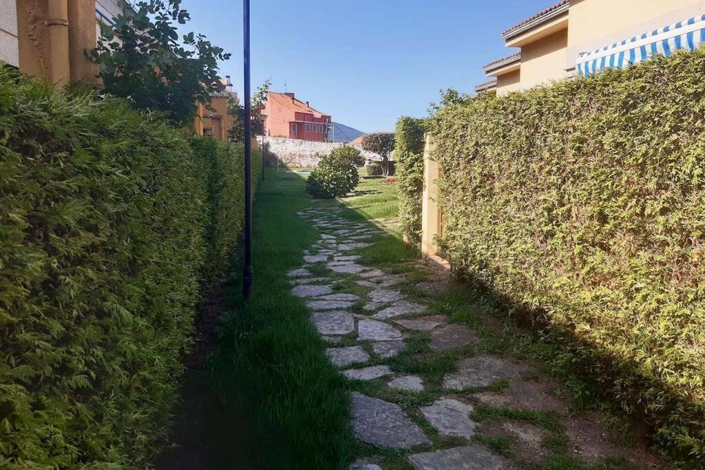 Apartamento Con Piscina En Portosin Exteriör bild